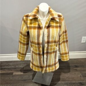 Idyllwind Yellow and Brown Teddy Jacket